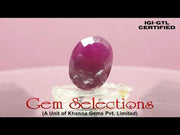 7.52 Ratti Natural Neo Burma Ruby with Govt. Lab Certificate-(5661)